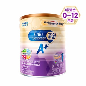 美赞臣A+亲舒婴儿配方奶粉 1段850g（0-12个月) 原装进口 乳蛋白部分水解 新旧包装随机发货