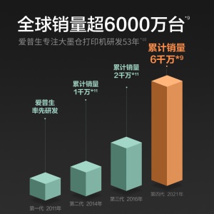 爱普生（EPSON)墨仓式 L3153 微信打印/无线连接 打印复印扫描一体机