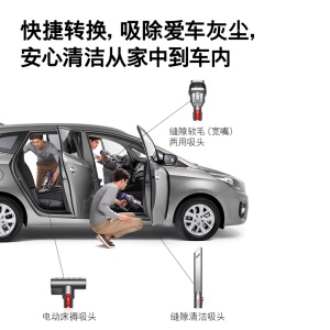 戴森(Dyson) V10 Fluffy Extra手持无线吸尘器 除螨 宠物 家庭适用